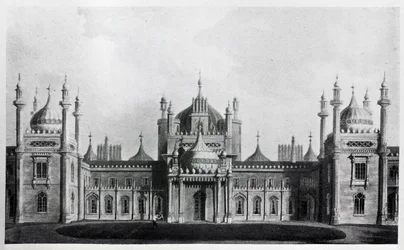 The West Front of the Brighton Pavilion